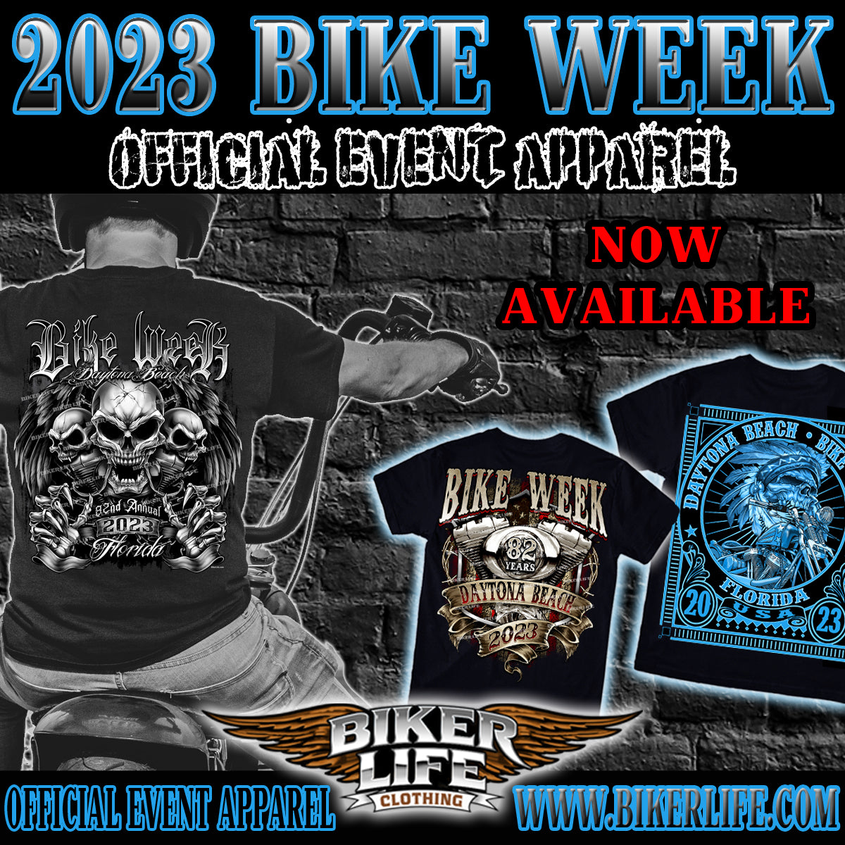 2023 Bike Week Daytona Beach – BIKER LIFE CLOTHING