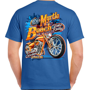 2024 Myrtle Beach Bike Rally Wicked Steel T-Shirt