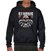 2024 Sturgis Motorcycle Rally Chained Shield Pullover Hoodie