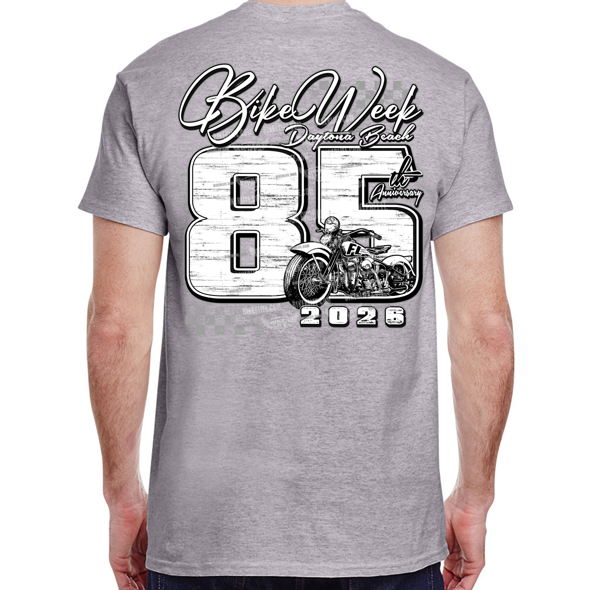 T-Shirt 2026 Bike Week Daytona Beach Finish Line
