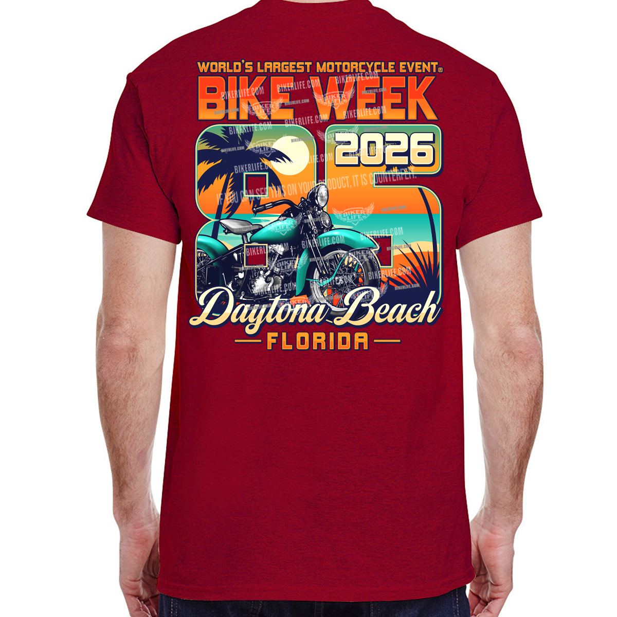 T-Shirt 2026 Bike Week Daytona Beach Official Logo