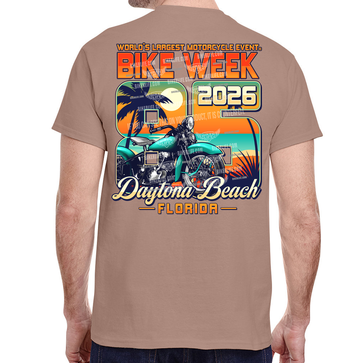 T-Shirt 2026 Bike Week Daytona Beach Official Logo