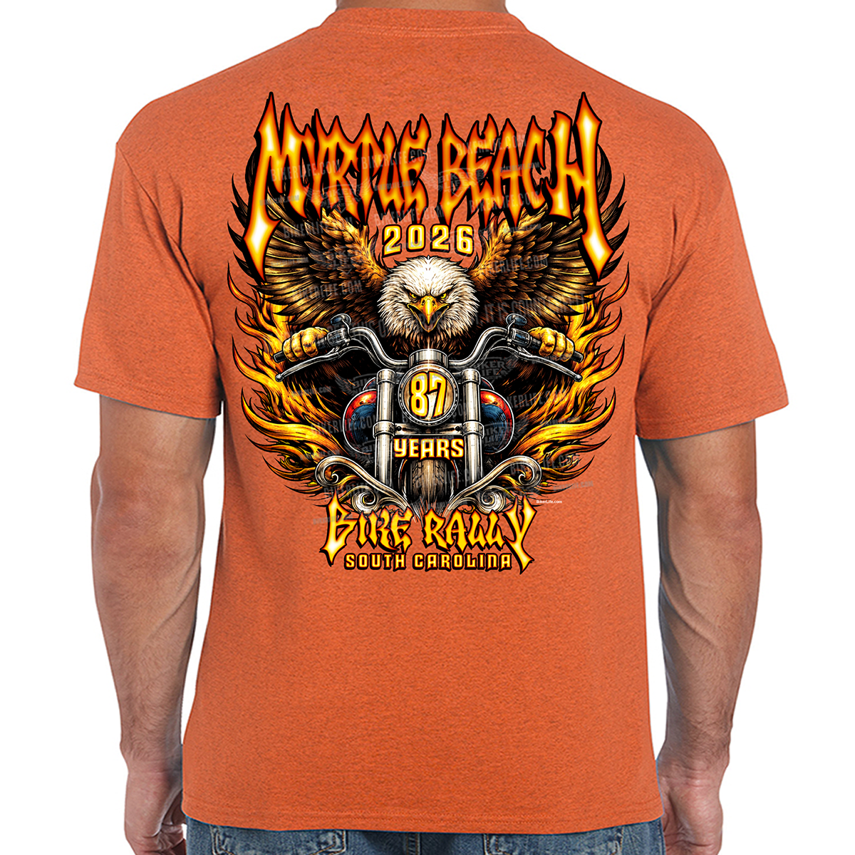 T-Shirt 2026 Myrtle Beach Bike Rally Eagle Rider