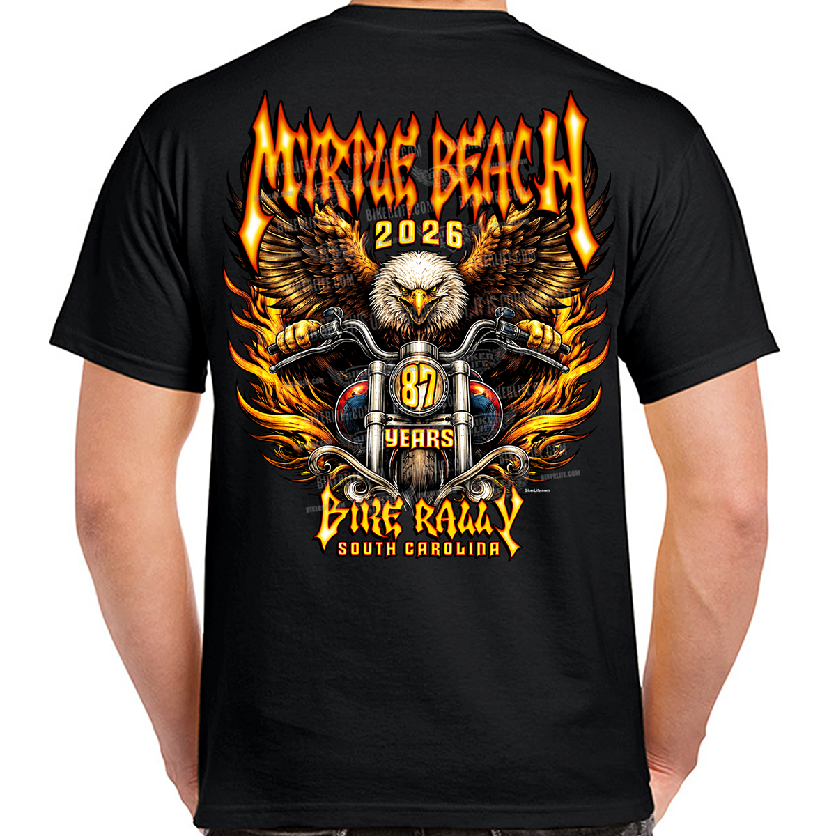 T-Shirt 2026 Myrtle Beach Bike Rally Eagle Rider