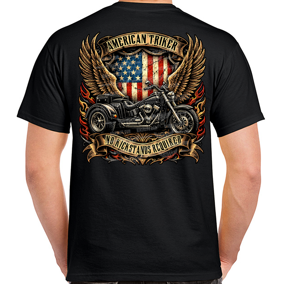 T-Shirt American Triker