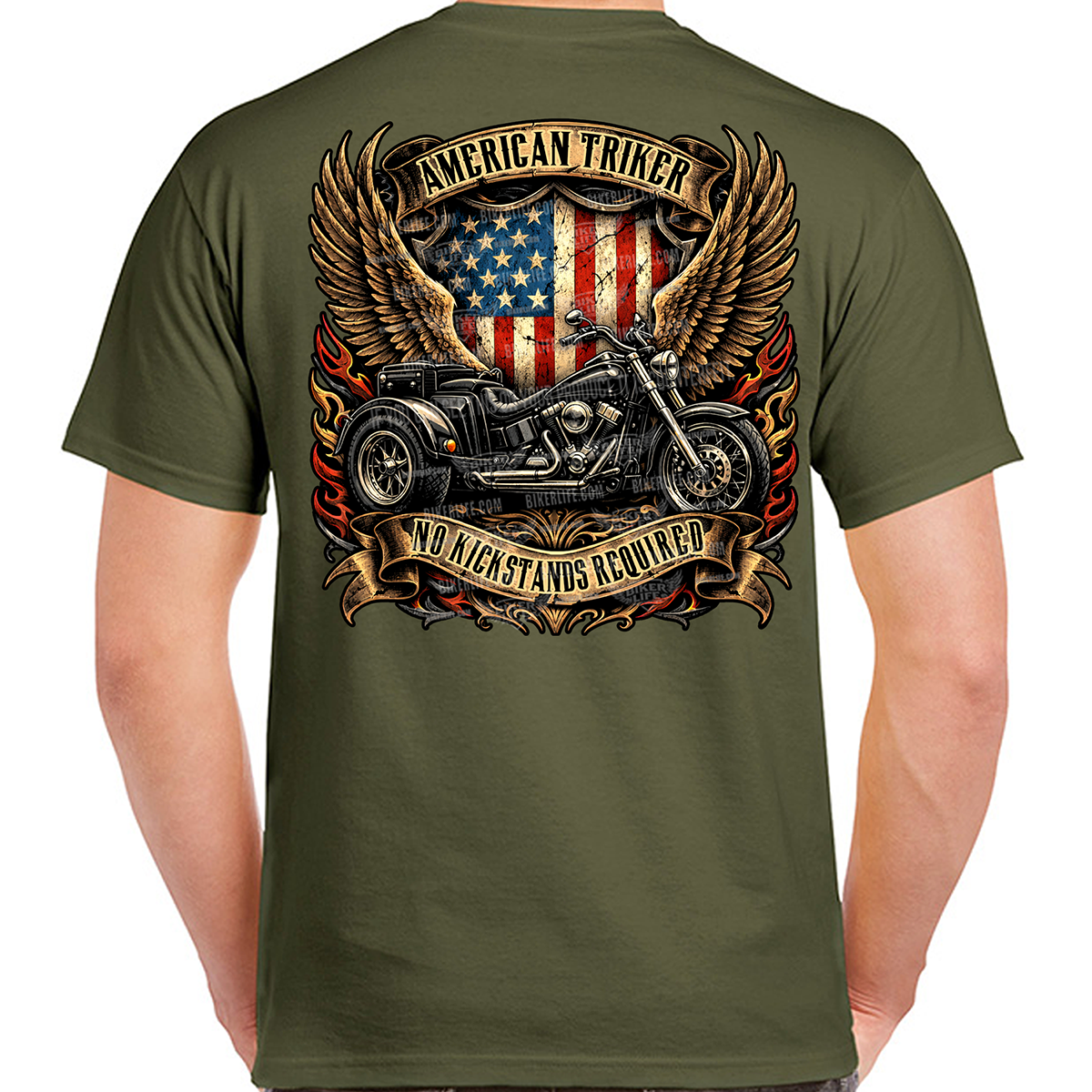 T-Shirt American Triker