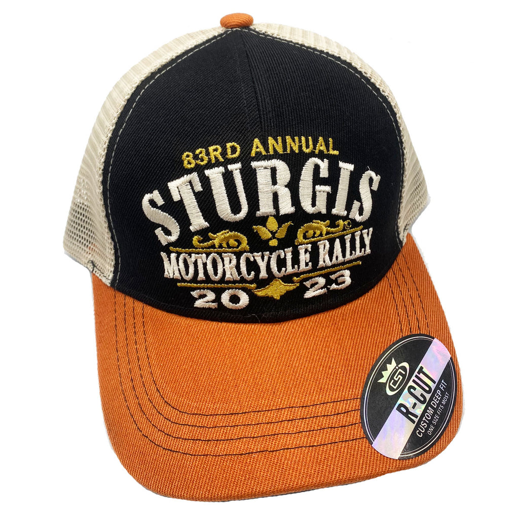 2023 Sturgis Motorcycle Rally Traditional Trucker Hat