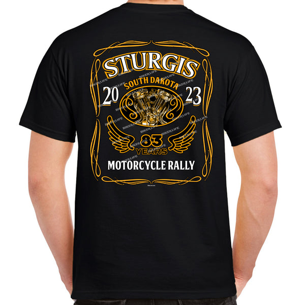 2023 Sturgis Motorcycle Rally Tennessee Whiskey T-Shirt – Biker