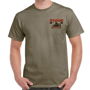 2022 Sturgis Motorcycle Rally Vintage Map T-Shirt