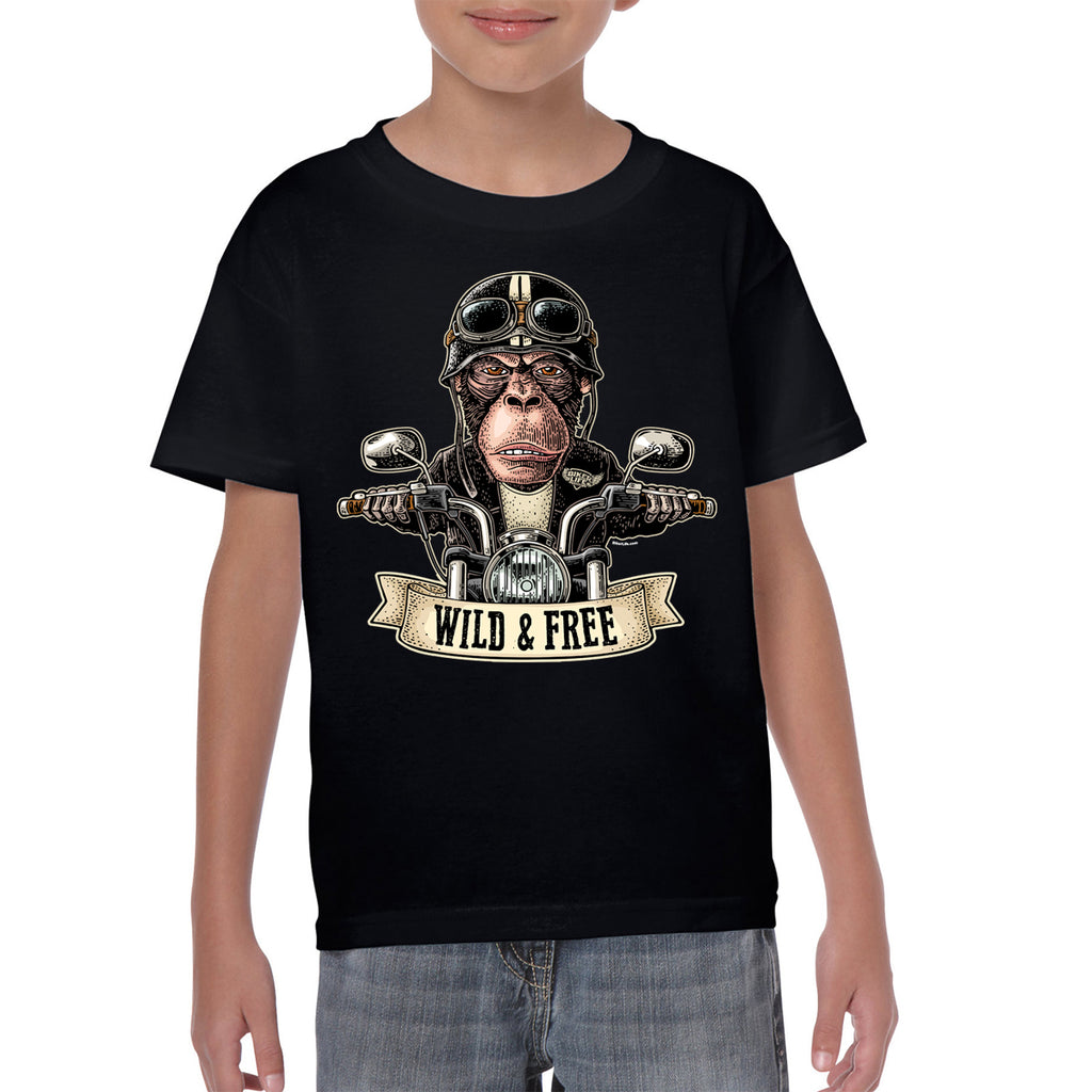 Kids Wild & Free Monkey Rider T-Shirt
