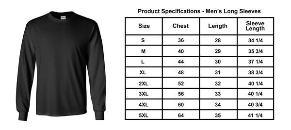5XL 4XL 3XL 2XL T Shirt Size Upgrade. Long Sleeve Upgrade. 