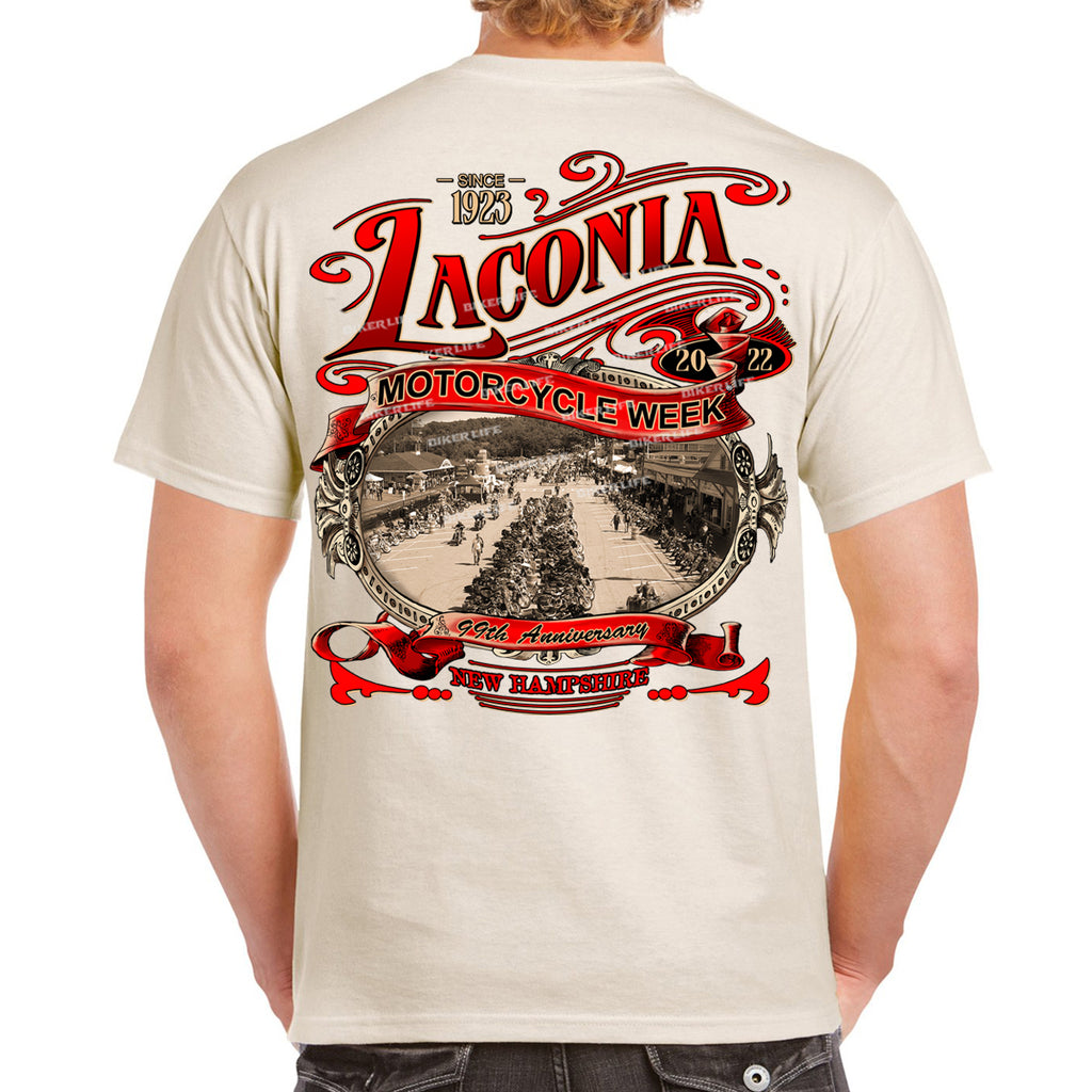 2022 Laconia Motorcycle Week Main Street T-Shirt
