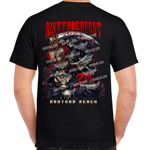2023 Biketoberfest Daytona Beach Fear No Evil Reaper 31st Anniversary T-Shirt