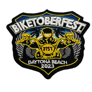 2023 Biketoberfest Daytona Beach Official Logo Patch