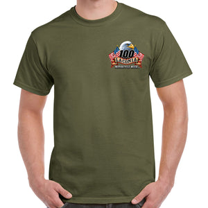 2023 Laconia Motorcycle Week America Strong T-Shirt
