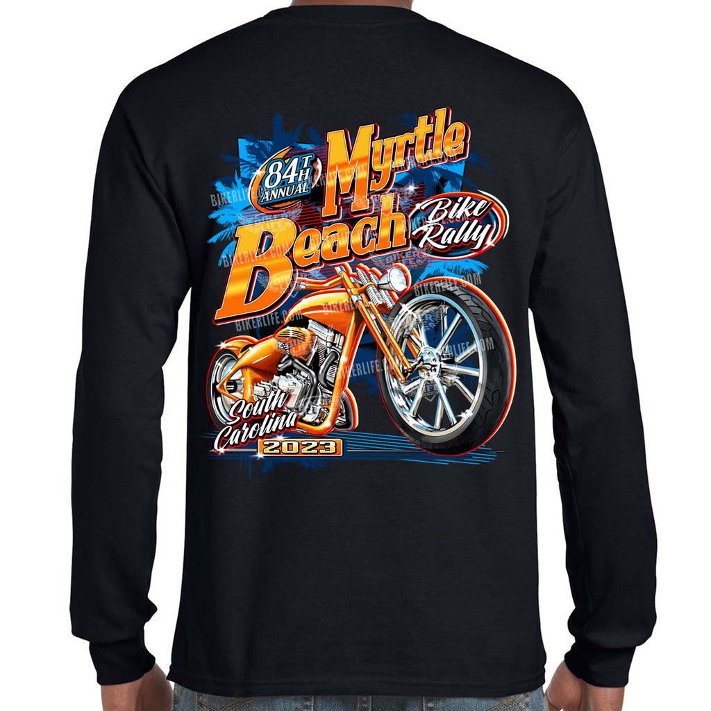 2023 Myrtle Beach Bike Rally Wicked Steel Long Sleeve