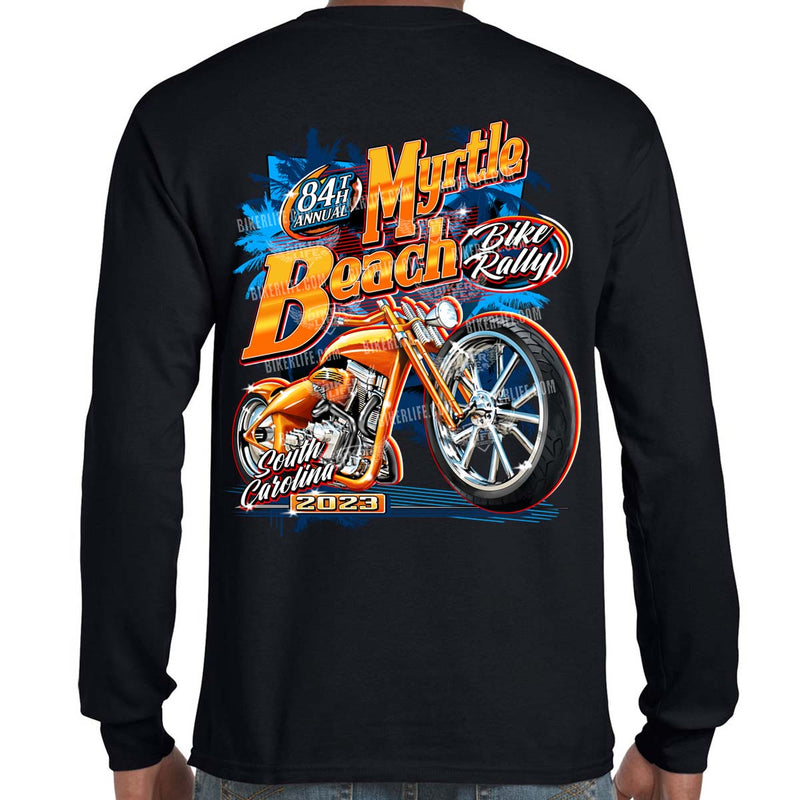 2023 Myrtle Beach Bike Rally Wicked Steel Long Sleeve