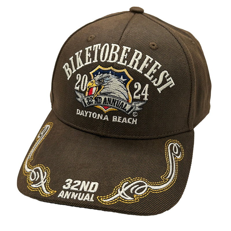 2024 Biketoberfest Daytona Beach Allover Eagle Hat