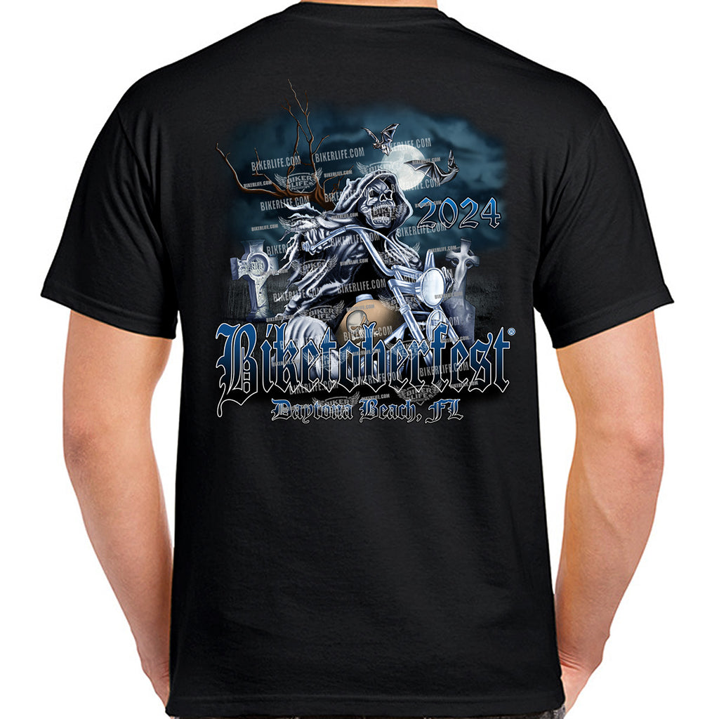 2024 Biketoberfest Daytona Beach Ride in Darkness T-Shirt