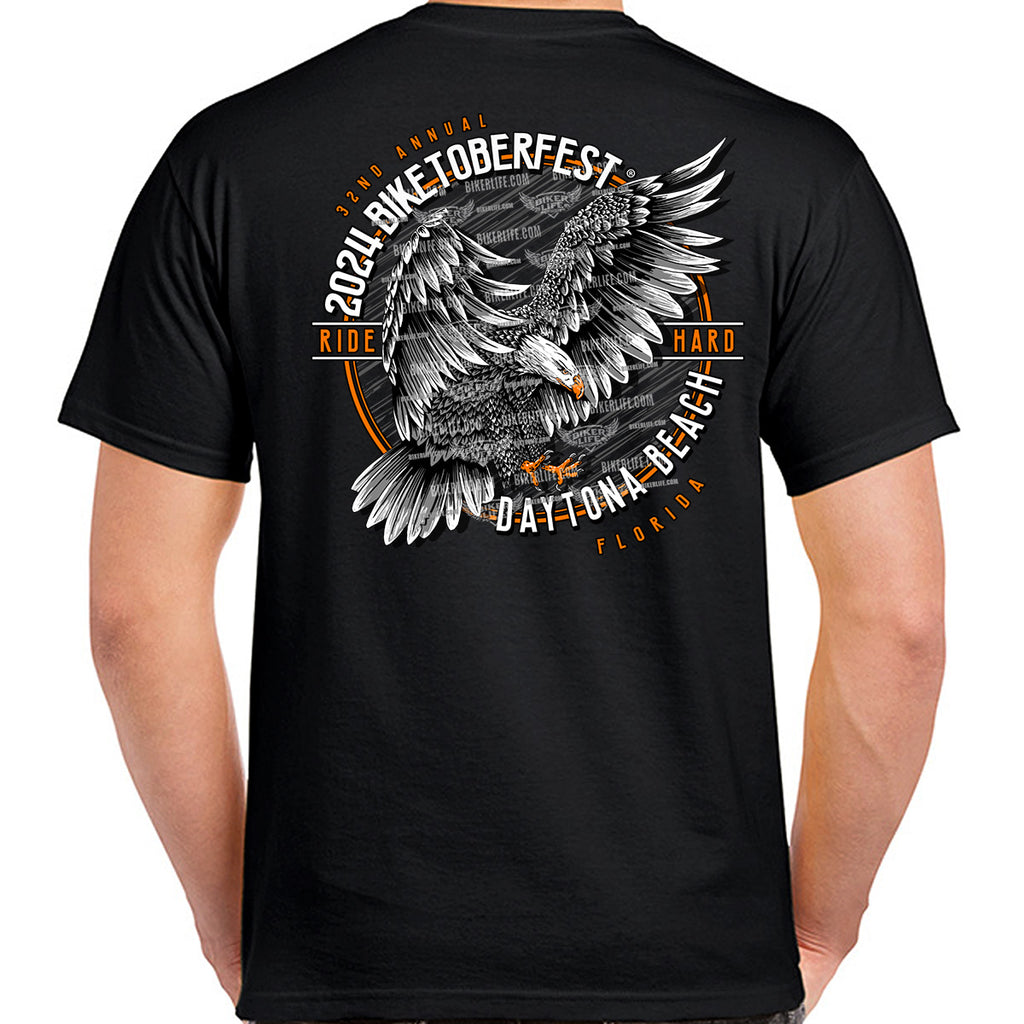 2024 Biketoberfest Daytona Beach Eagle Landing T-Shirt