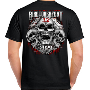 2024 Biketoberfest Daytona Beach Chained Shield T-Shirt