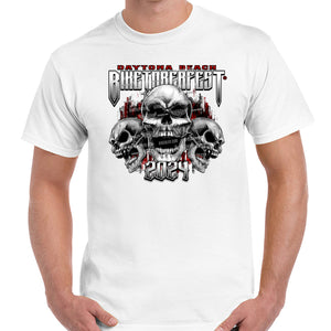 2024 Biketoberfest Daytona Beach Chained Shield T-Shirt