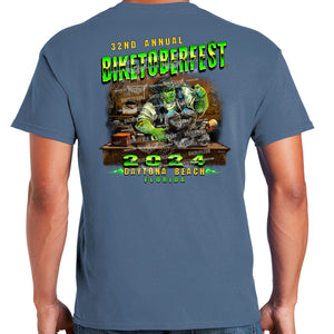 2024 Biketoberfest Daytona Beach Twisted Frankenstein T-Shirt