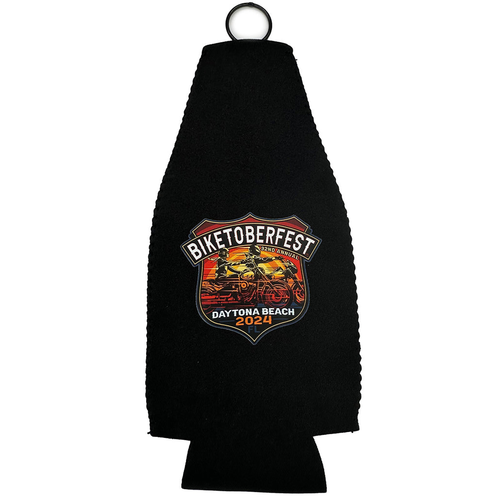 2024 Biketoberfest Daytona Beach Official Logo Bottle Koozie