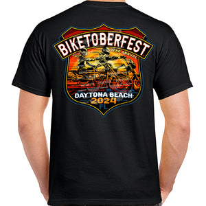 2024 Biketoberfest Daytona Beach Official Logo T-Shirt