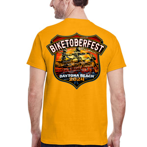 2024 Biketoberfest Daytona Beach Official Logo T-Shirt