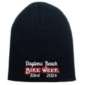 2024 Bike Week Daytona Beach Embroidered Beanie (LIMITED QUANTITY)