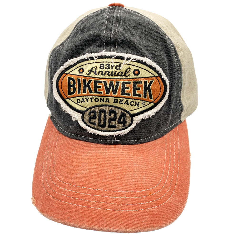 2024 Bike Week Daytona Beach Caliber 83rd Annual Hat – BIKER LIFE