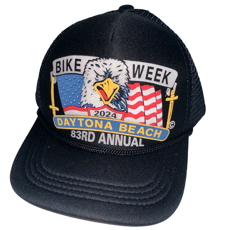 2024 Bike Week Daytona Beach Sword Eagle Polyfoam Hat