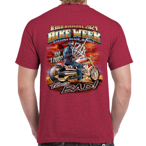 2024 Bike Week Daytona Beach Too Loud? Too Bad T-Shirt