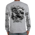 2024 Bike Week Daytona Beach Medieval Skull Shield Long Sleeve