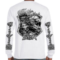 2024 Bike Week Daytona Beach Medieval Skull Shield Long Sleeve