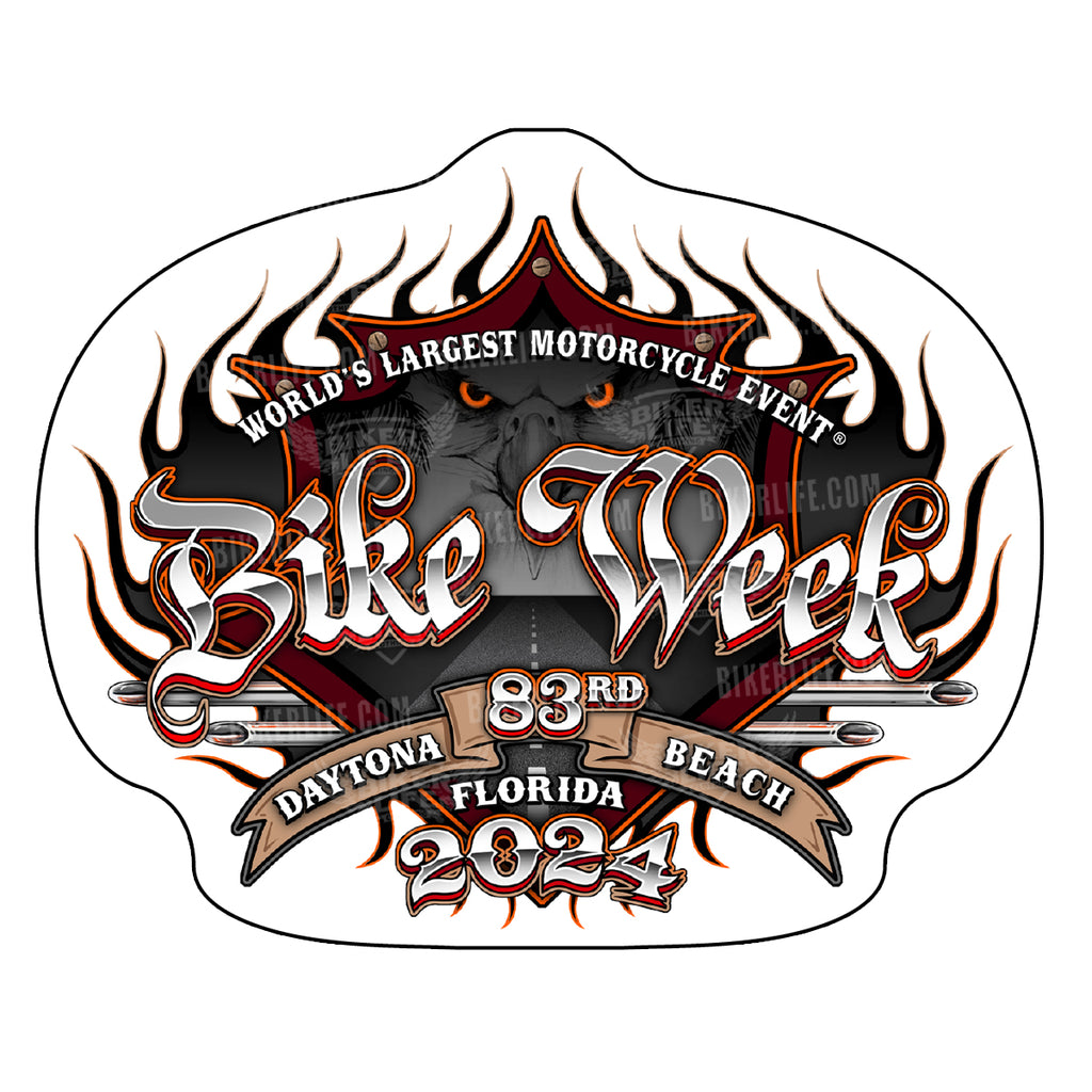 2024 Bike Week Daytona Beach Official Logo Sticker