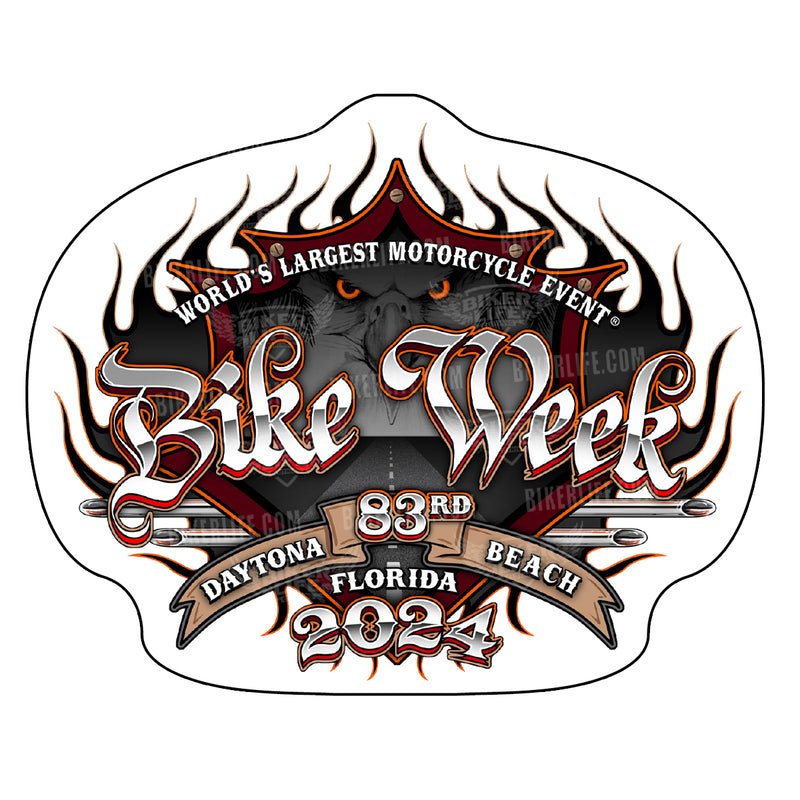 2024 Bike Week Daytona Beach Official Logo Sticker BIKER LIFE CLOTHING 2024-bike-week-daytona-beach-official-logo-sticker-biker-life-clothing