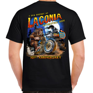 2024 Laconia Motorcycle Week Legend of Bigfoot T-Shirt