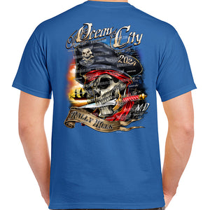 2024 Ocean City Rally Week Pirate Dagger T-Shirt