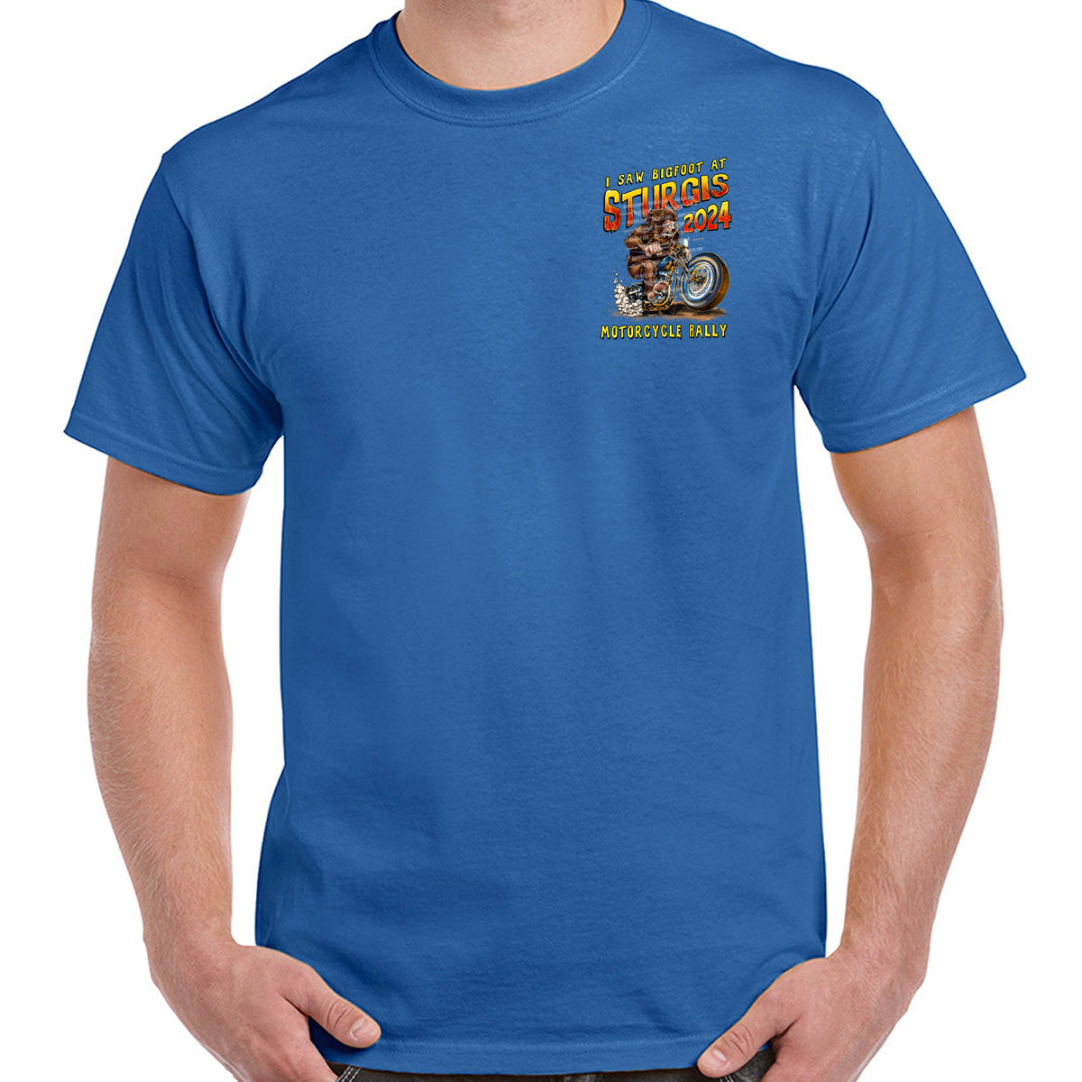 2024 Sturgis Motorcycle Rally Legend of Bigfoot T-Shirt – BIKER