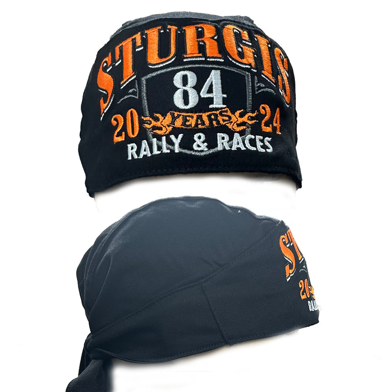 2024 Sturgis Motorcycle Rally & Races Black Dabanna® Du-rag