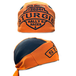 2024 Sturgis Motorcycle Rally & Races Orange Dabanna® Du-rag