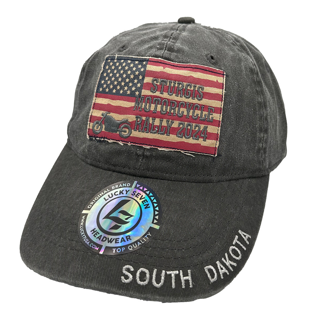 2024 Sturgis Motorcycle Rally Vintage Hat