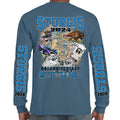 2024 Sturgis Motorcycle Rally Black Hills Map Long Sleeve