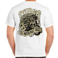2024 Sturgis Motorcycle Rally Grunge & Chains Skull Wing T-Shirt