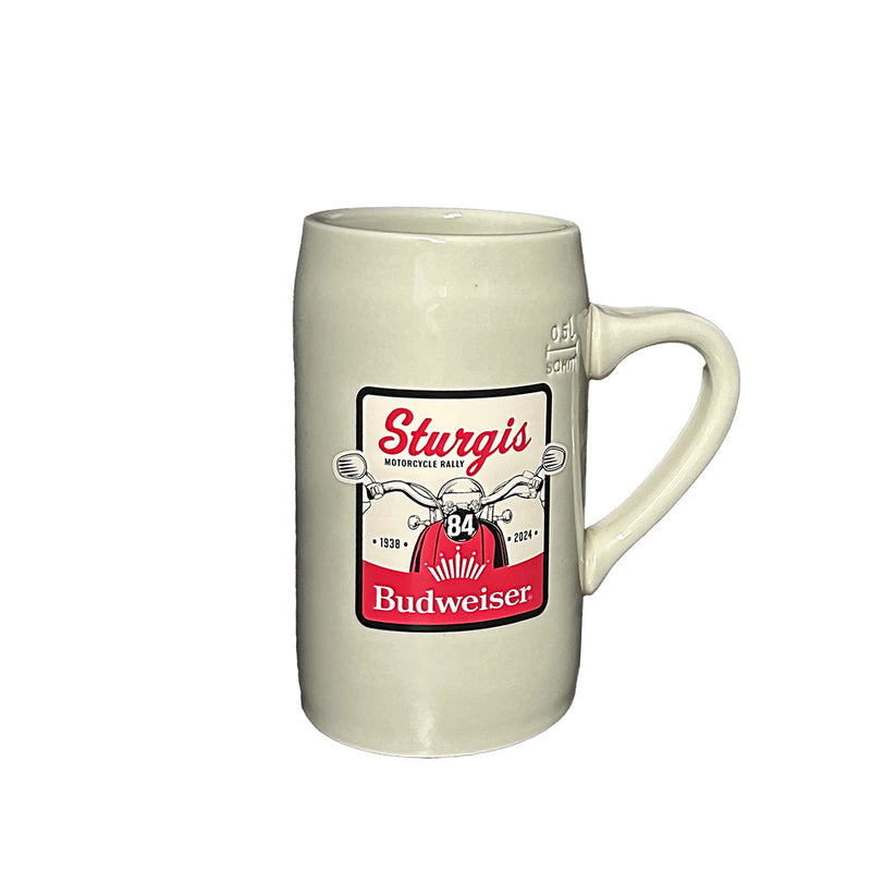 2024 Sturgis Motorcycle Rally Limited Edition Budweiser Beer Stein