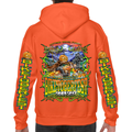 Pullover Hoodie 2025 Biketoberfest Daytona Beach Pumpkin Head