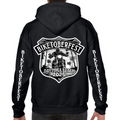 Pullover Hoodie 2025 Biketoberfest Daytona Beach Official Monochrome Logo