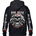 2025 Bike Week Daytona Beach Chained Shield Pullover Hoodie 2025 Bike Week Daytona Beach Chained Shield Pullover Hoodie
